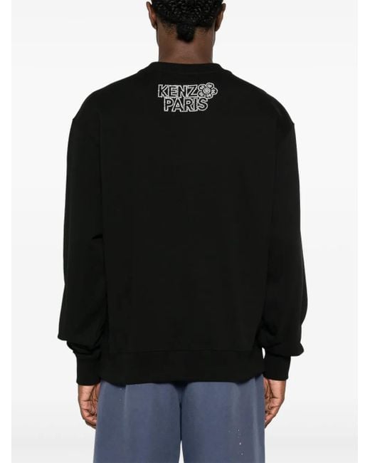 KENZO Black Sweat Fe65Sw2284Mg for men