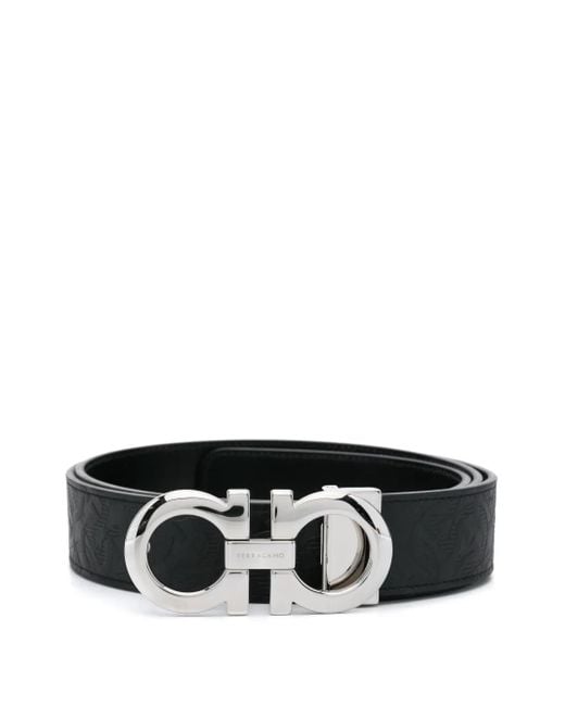 Ferragamo Black Belts for men