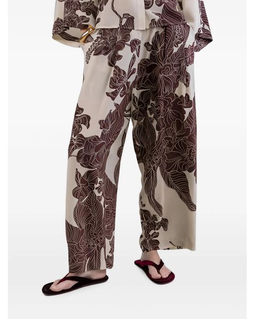 Psophia Natural Orient Contour Trousers