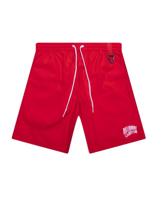BBCICECREAM Red Zip-Pocket Carabiner Shorts for men