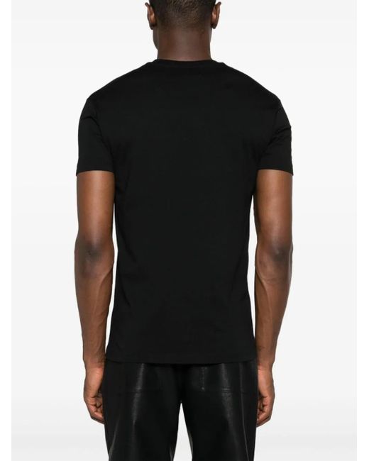 Vivienne Westwood Black Logo Cotton T-Shirt for men