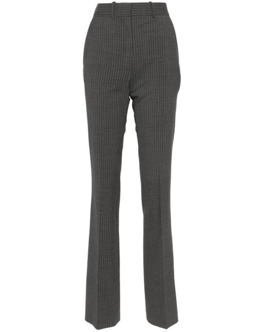 Pantalones de vestir a rayas diplomáticas Coperni de color Gray