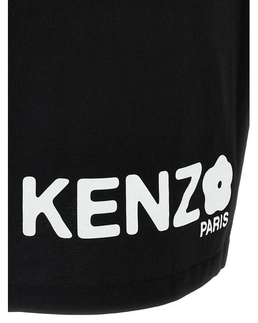 KENZO Black 'Boke Flower 2.0' Dress