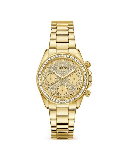 Guess Metallic Victoria 36Mm Watch