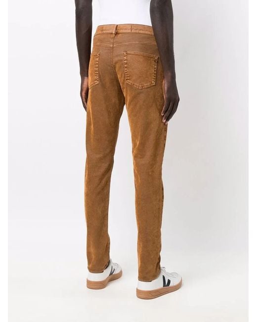 DIESEL Brown Slim-Cut D-Strukt Joggjeans for men