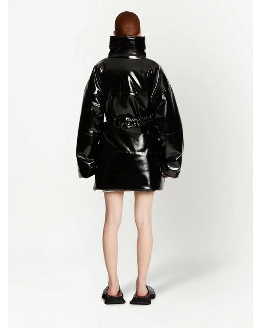 Proenza Schouler Black Oversized Puffer Coat