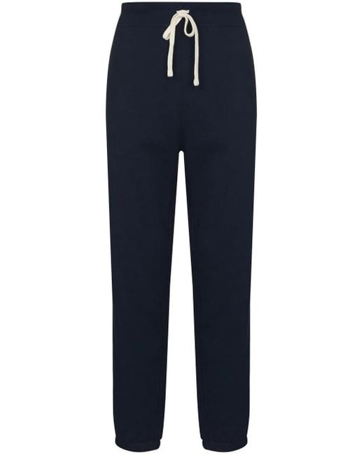 Polo Ralph Lauren Blue Relaxed-Fit Trousers With Adjustable Waistband for men