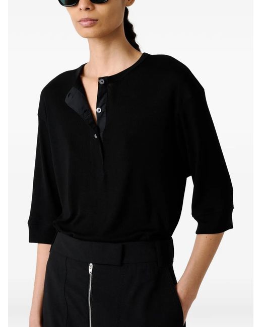 Studio Nicholson Lorem T-Shirt in het Black