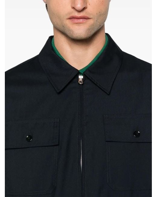 Fursac Blue Twill Jacket for men