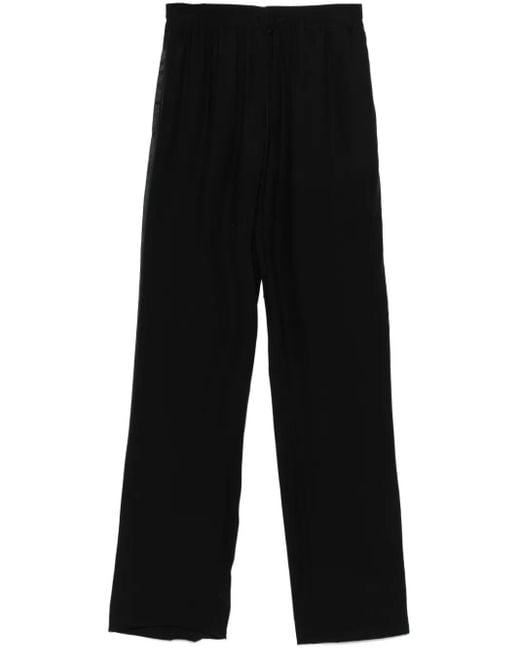 Dorothee Schumacher Black Sense Of Shine Trousers