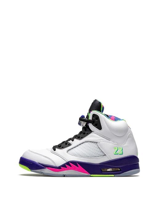 Nike Blue Air 5 Retro "Alternate Bel-Air" Sneakers for men