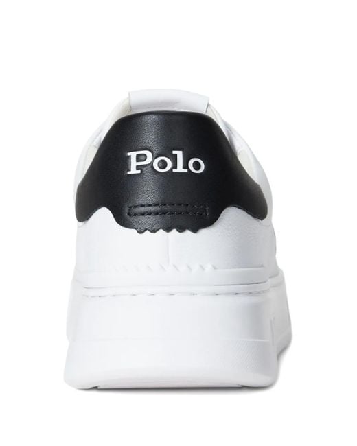 Polo Ralph Lauren White Polo Pony Sneakers for men
