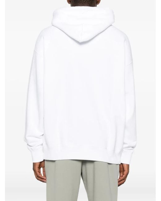 Off-White c/o Virgil Abloh White Graphic-Print Hoodie for men