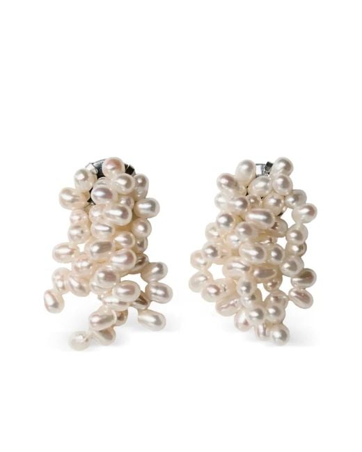 Jasmin Shokrian Natural Mermaid Ohrringe Mit Perlen-Cluster
