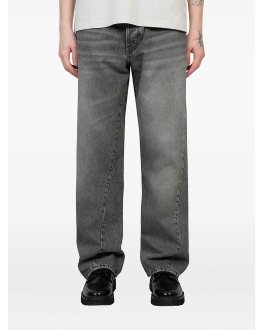 sunflower Gray Five-Pocket Jeans for men