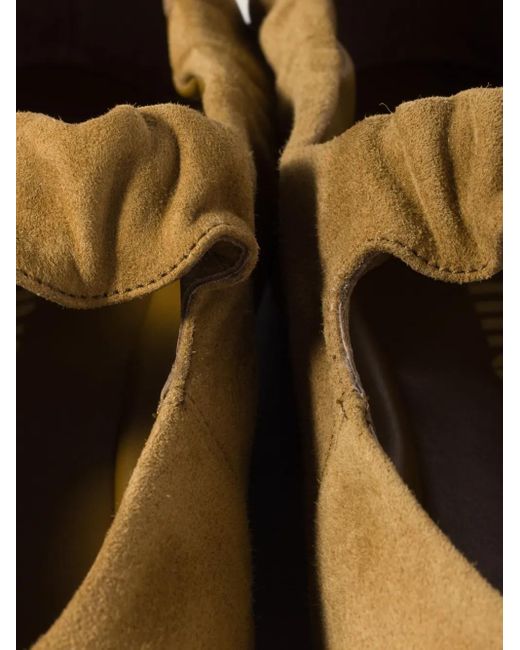Miu Miu Green Flat Shoes