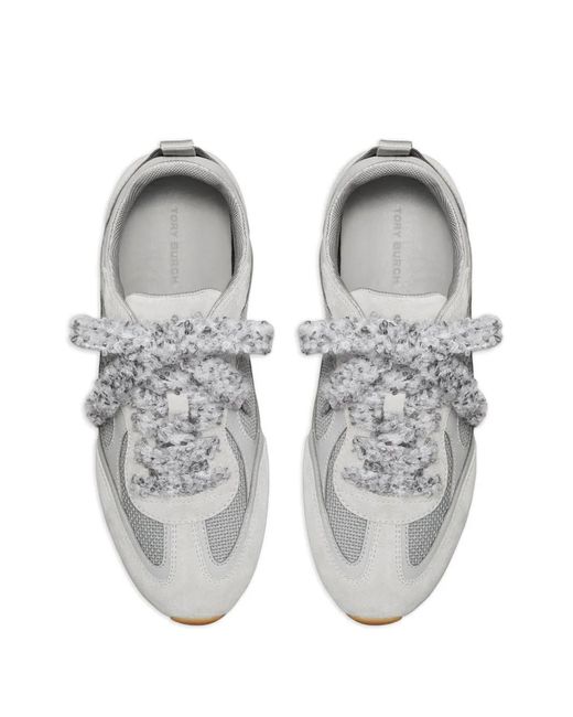 Tory Burch White Field Sneakers