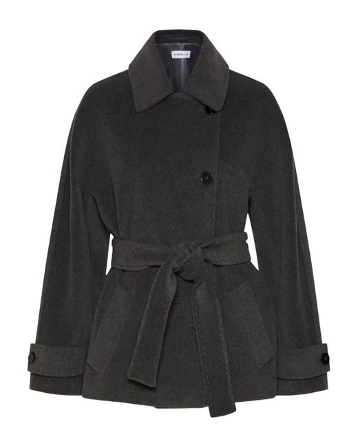 Marella Black Dovere Belted Jacket