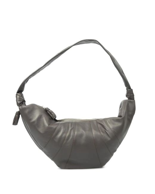 Lemaire Gray Große Croissant Schultertasche