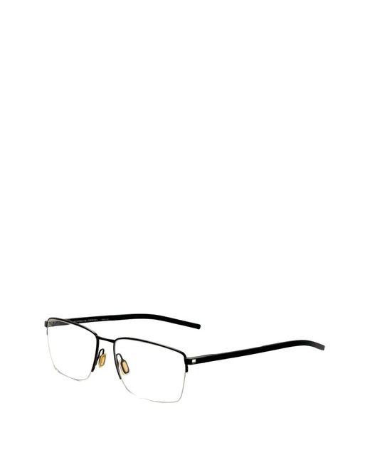 Porsche Design White Rectangle-Frame Glasses for men