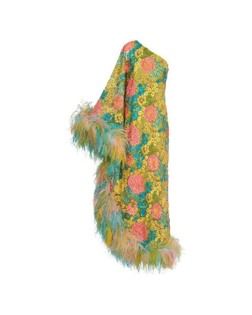 ‎Taller Marmo Yellow Marie-helene Floral Dress