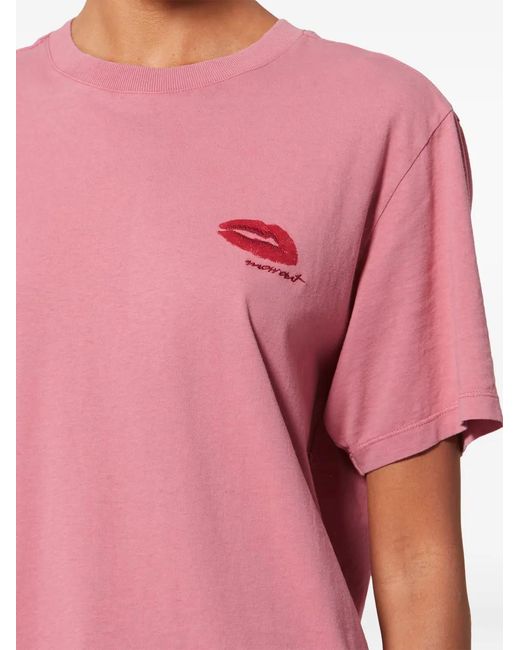 Isabel Marant Pink Zewel Cotton T-Shirt