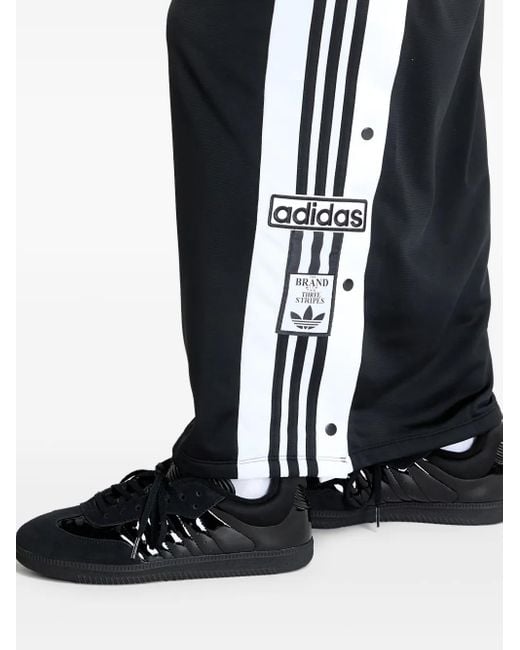 Adidas Black Adibreak Adicolor Side-Stripe Maxi Skirt