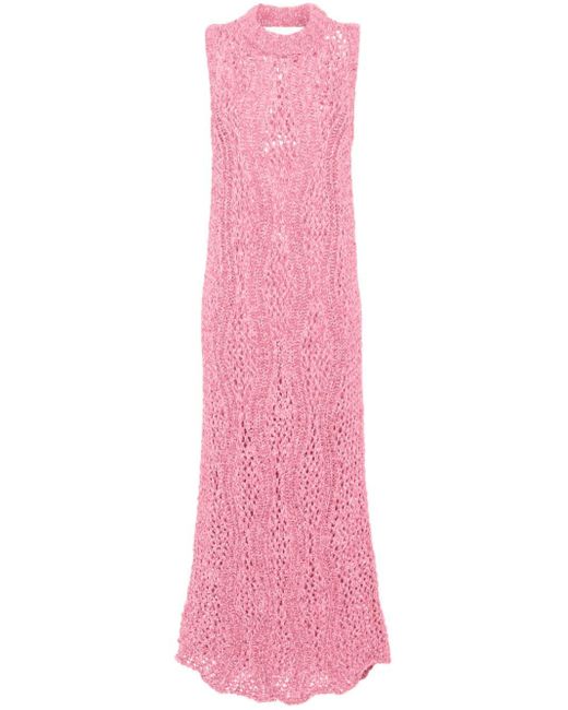 Rodebjer Pink Vague Knitted Dress