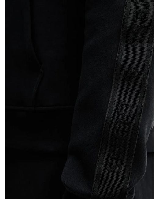 Guess Black Side-Bands Sweatshirt for men