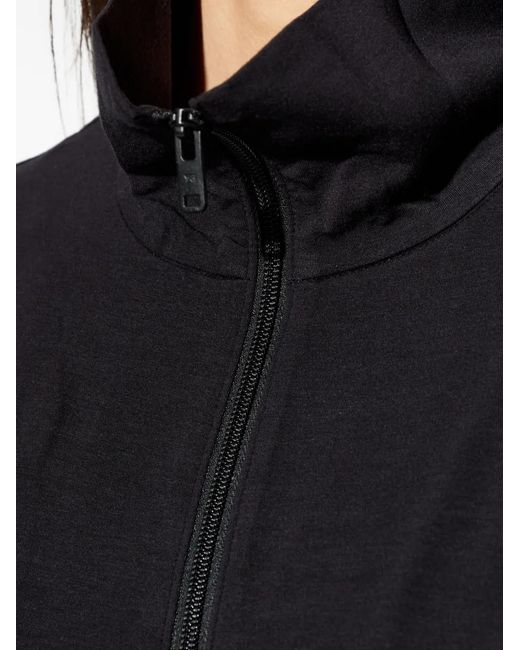 Pull Zippé Y-3 en coloris Black