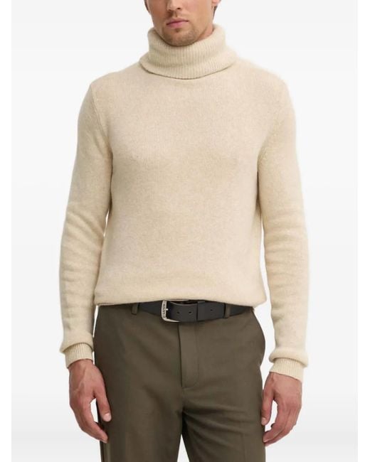 Jersey de punto con cuello vuelto American Vintage de hombre de color Natural