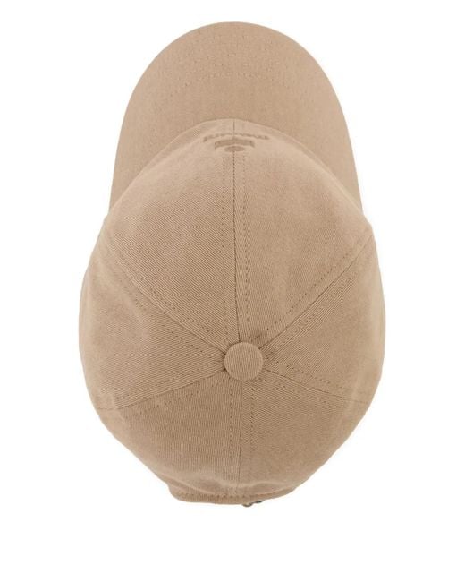 Isabel Marant Natural Tomas Embroidered Baseball Cap for men