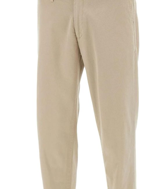 Re-hash Natural Buttoned Trousers for men