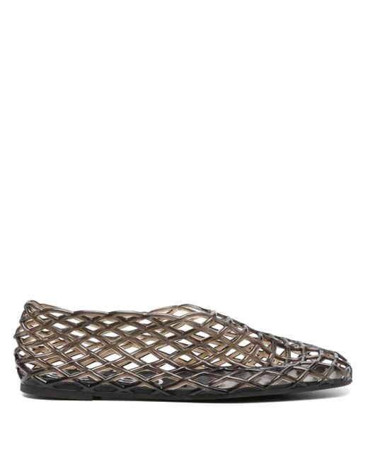Senso Gray Jellie Ballet Flats
