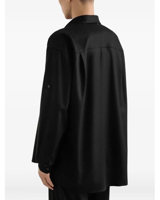 メンズ Dolce & Gabbana ボタン シャツ Black