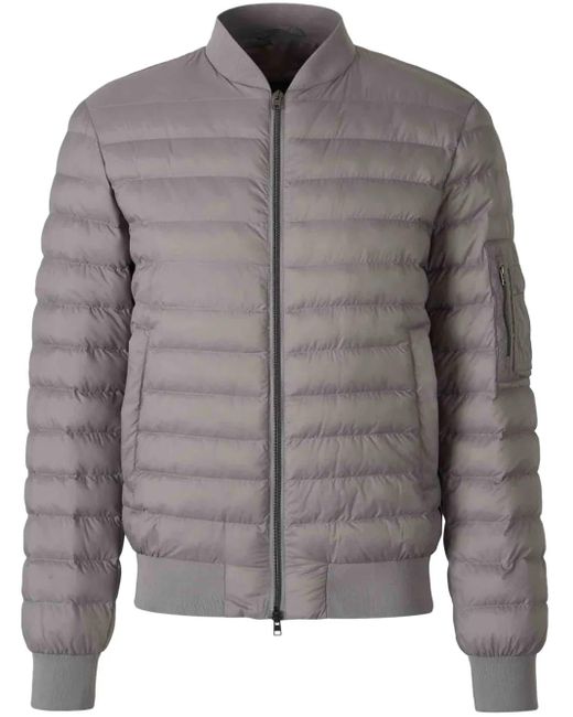 Chaqueta bómber acolchada Herno de hombre de color Gray