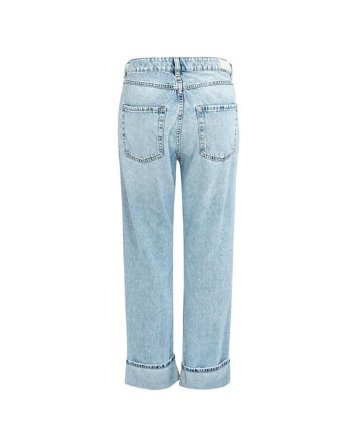 ICON DENIM Blue Tiny Belt-Loop Jeans