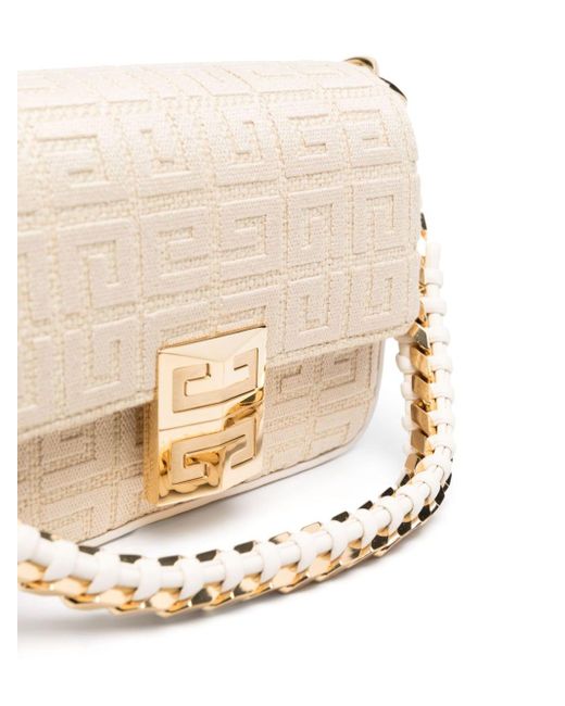 Givenchy Natural 4G Small Juta Crossbody Bag