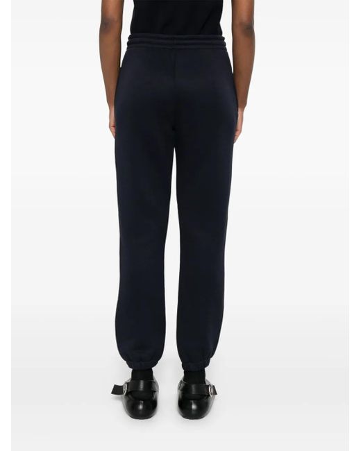 Moncler Blue Midnight Cotton Blend Joggers