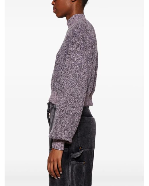 Alexander Wang クロップド プルオーバー Blue