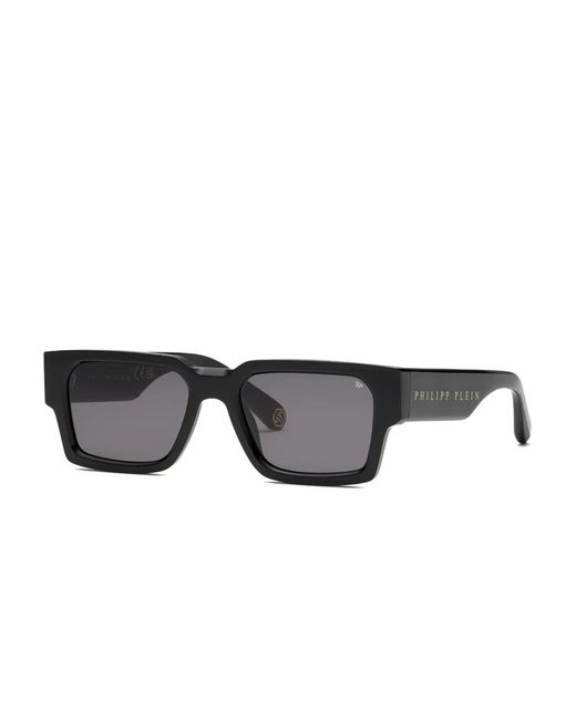 Philipp Plein Gray Rectangle-Frame Sunglasses for men