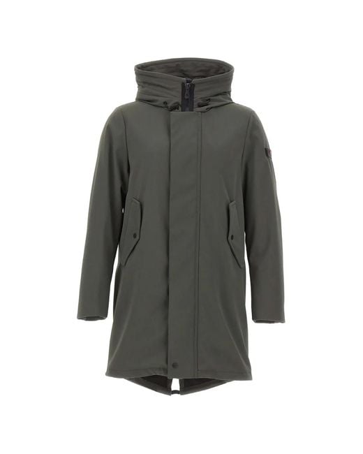 Peuterey Gray Kasa Nd 03 Hooded Parka for men