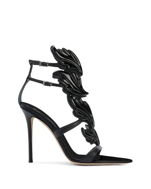 ジュゼッペ・ザノッティ× バルマン コラボ ハイヒール サンダル 37 ブラック Giuseppe Zanotti レディース ブラック New Cruel サンダル 【公式通販】