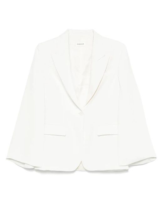 Blazer Con Botones P.A.R.O.S.H. de color White