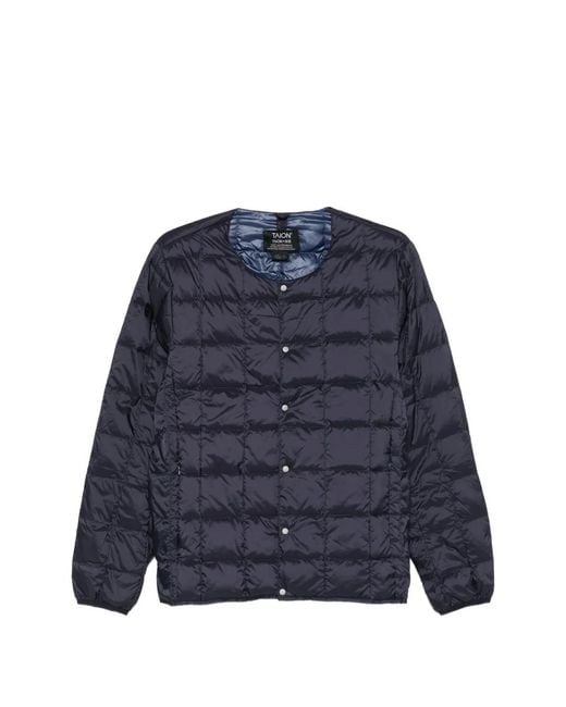 Taion Blue Quilted Jacket