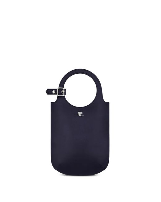 Courreges Blue Small Holy Tote Bag