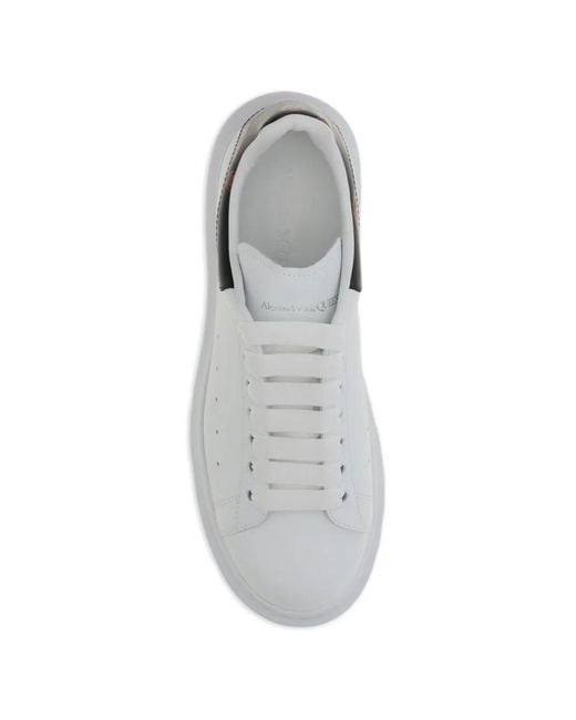 McQueen White Oversized Sneakers for men