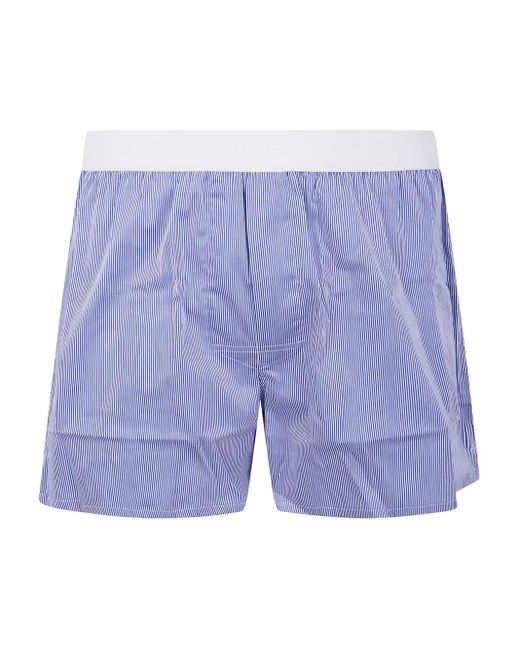 Bóxer A Rayas Tom Ford de hombre de color Blue