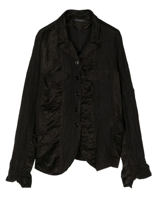 Rundholz Black Linen-blend Jacket