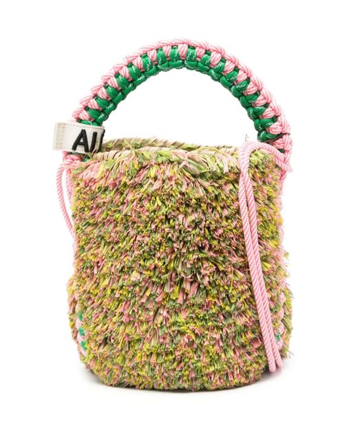 Borsa A Secchiello Monte di ALÉMAIS in Yellow